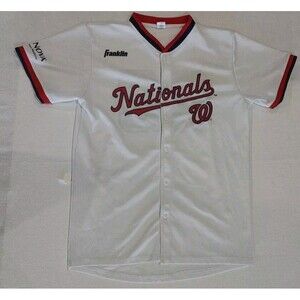 WASHINGTON NATIONALS #29 Franklin MLB Baseball Genuine Merchandise Jersey Medium